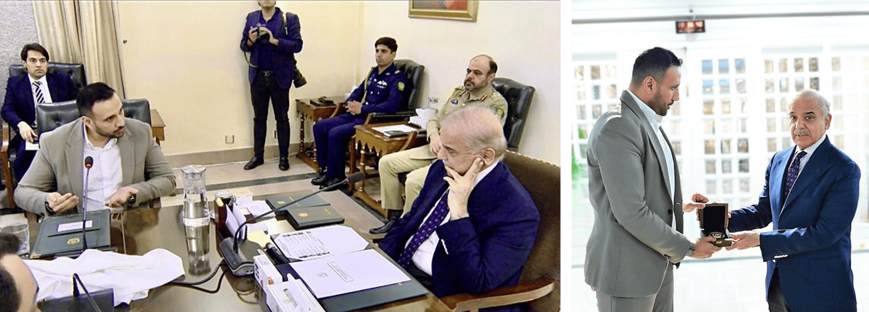 omar ahmed meeting with PM